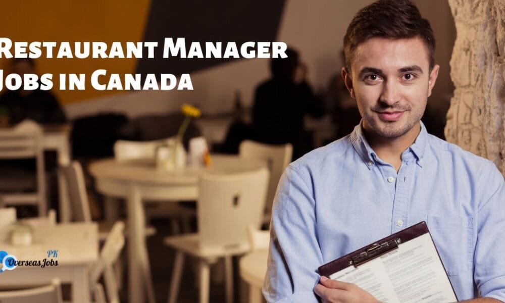 Restaurant Manager Jobs in Canada