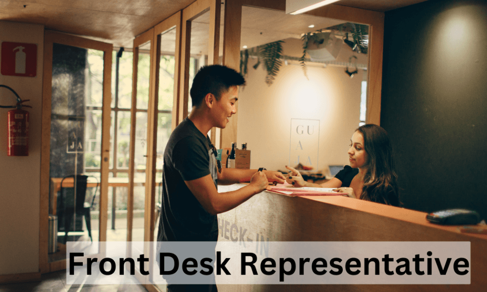 Front Desk Representative Required in Dubai Front Desk Representative Required in Dubai