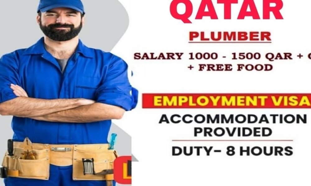 Plumber Jobs in Qatar, Carrer in Doha 2025 Plumber Jobs in Qatar